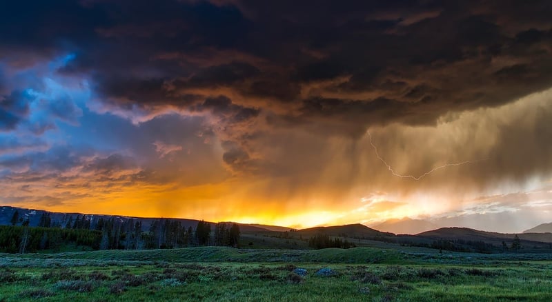 Kayaking in Yellowstone National Park